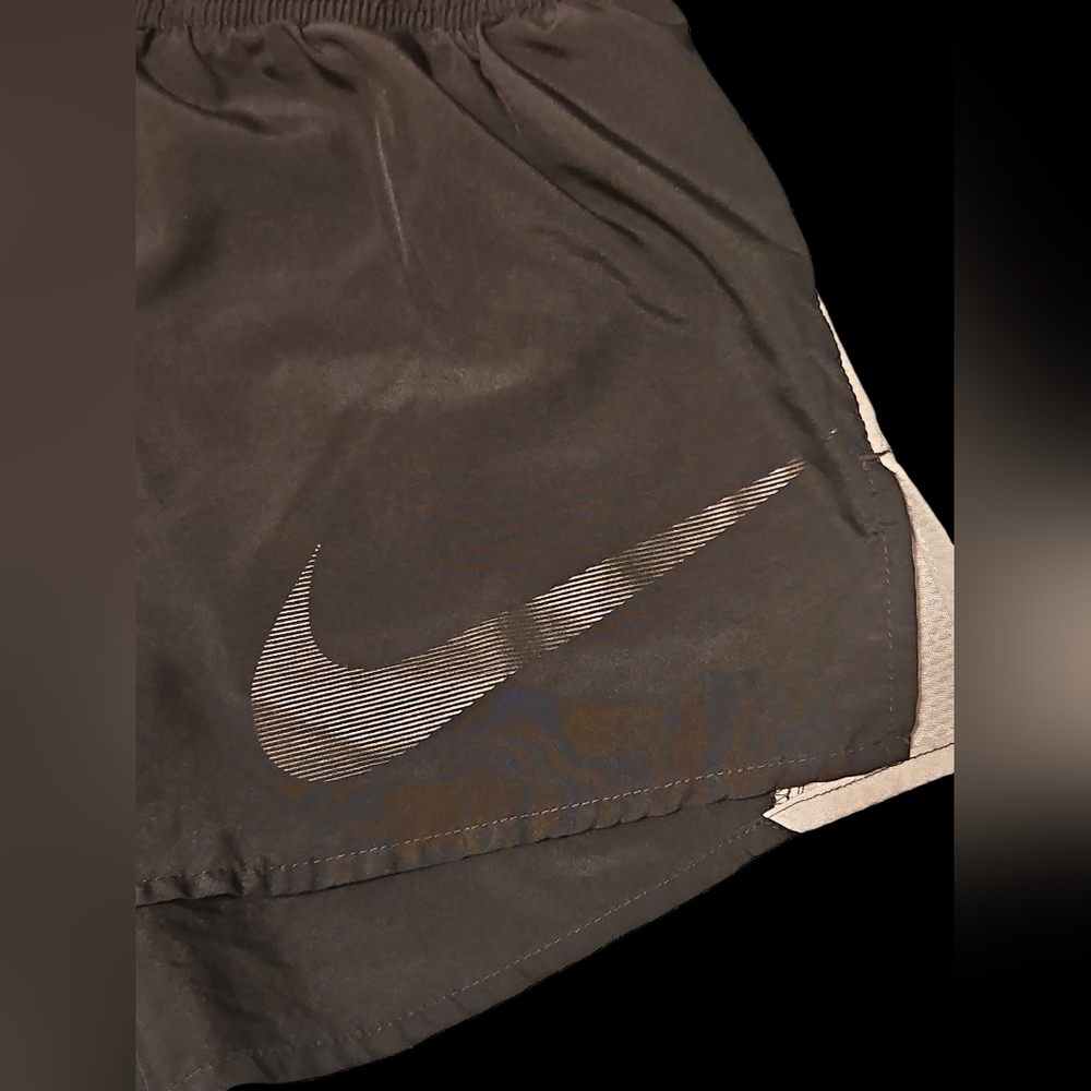 Nike Women's Black Running Shorts With Brief Small - Picture 3 of 5